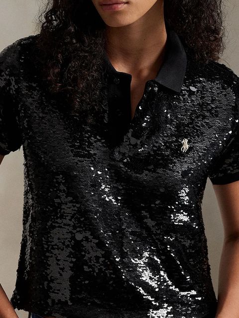 Polo Ralph Lauren t-shirt damski kolor czarny 211978143