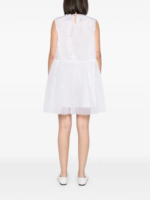 Cecilie Bahnsen Dahulu sleeveless mini dress - White