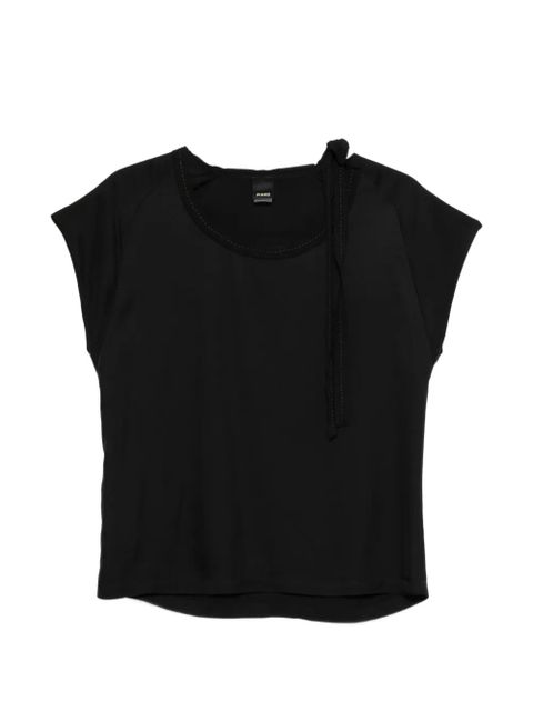 PINKO Bertha tie-detail blouse - Black
