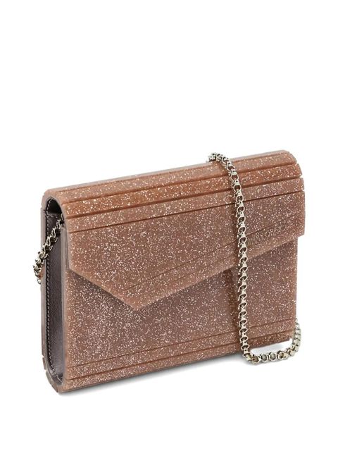 Jimmy Choo Candy clutch bag - Brown