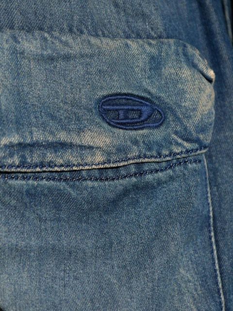 Diesel flap-pocket denim jacket - Blue