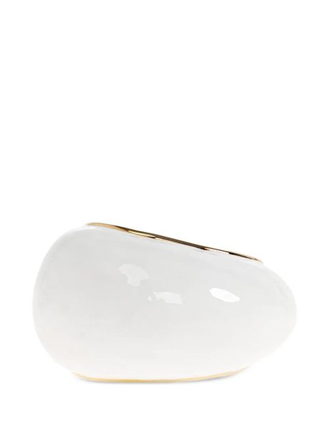 Jacquemus Raisin sculptural cuff bracelets - White