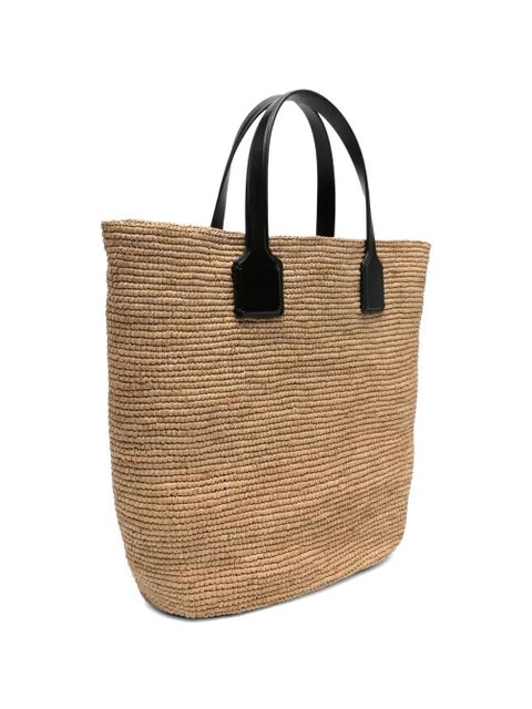 DRAGON DIFFUSION Sacha woven tote bag - Neutrals - zdjęcie produktu nr 2