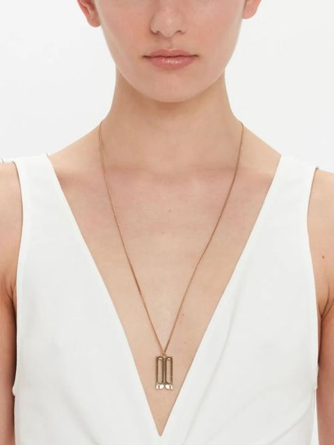 Victoria Beckham Frame necklace - Gold
