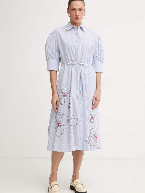 Tommy Hilfiger sukienka koszulowa bawełniana SUMMER - zdjęcie produktu nr 1