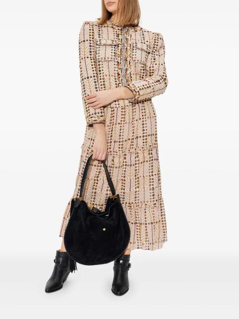 MARANT ÉTOILE Diya maxi skirt - Neutrals - zdjęcie produktu nr 2