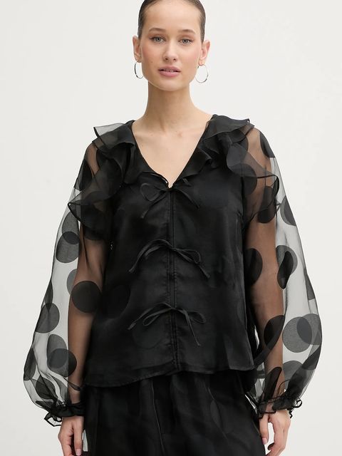 Stine Goya koszula damska kolor czarny regular SG-PS26-T125-2460 - zdjęcie produktu nr 1