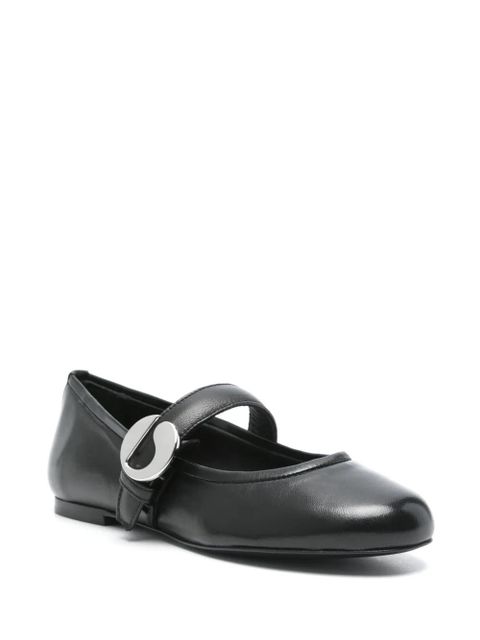 Coperni leather ballet flats - Black