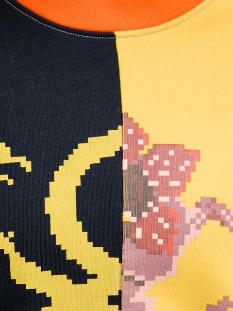 United Colors of Benetton bluza bawełniana dziecięca x Stranger Things damska kolor szary wzorzysta 33NVD10BB