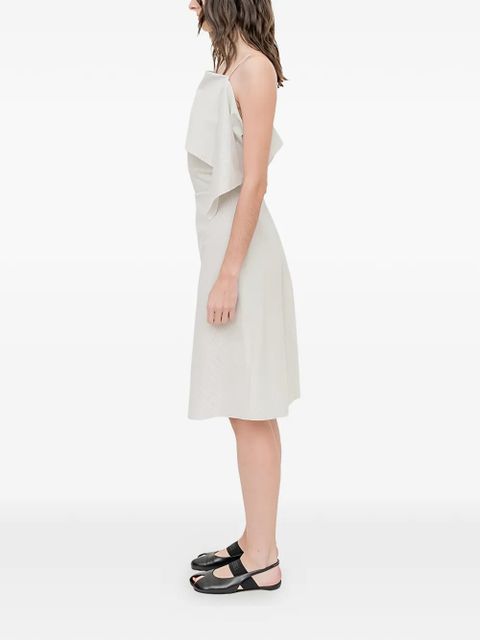 MM6 Maison Margiela open-shoulder mini dress - Neutrals - zdjęcie produktu nr 2