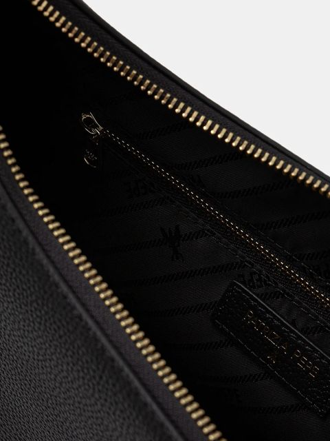 Patrizia Pepe torebka skórzana kolor czarny 8B0311 L001