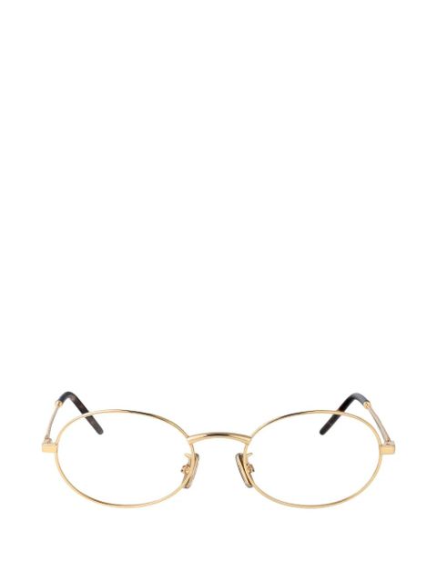 Givenchy Eyewear City oval-frame glasses - Gold - zdjęcie produktu nr 1