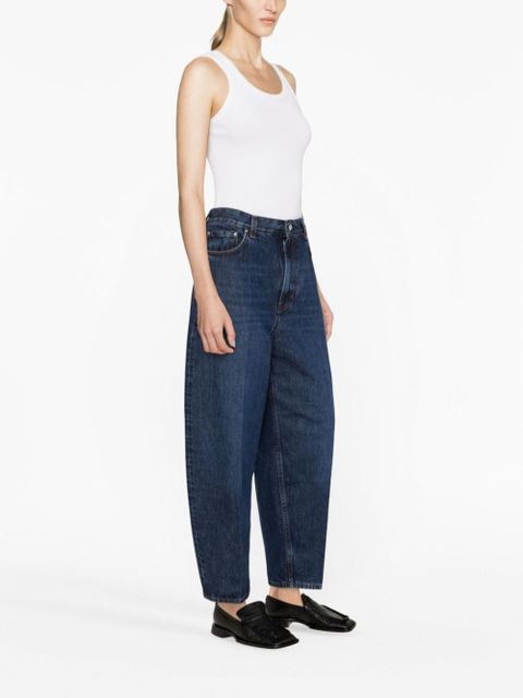 TOTEME tapered high-waist jeans - Blue