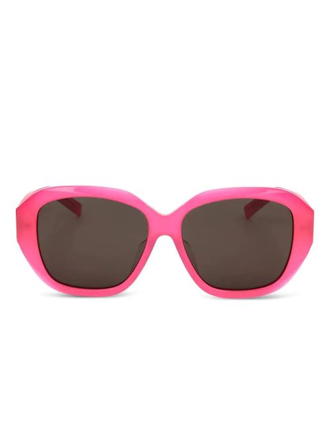 Givenchy Eyewear square full-rim sunglasses - Pink - zdjęcie produktu nr 1