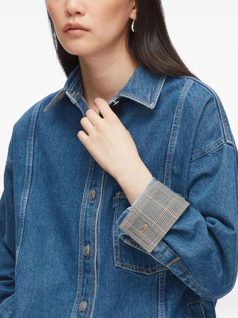 3.1 Phillip Lim cuffed denim shirt - Blue