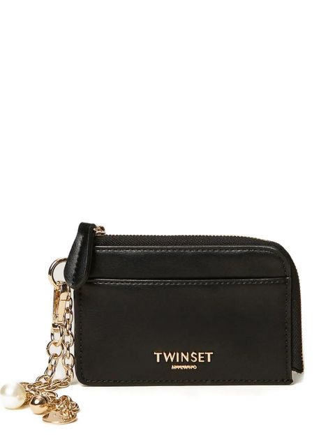 TWINSET charms card holder - Black - zdjęcie produktu nr 1
