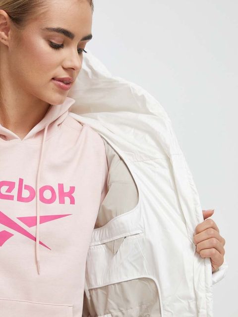 Didriksons kurtka damska kolor biały zimowa