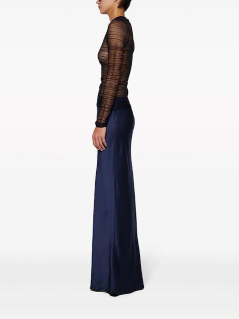 Christopher Esber Refraction silk maxi dress - Blue - zdjęcie produktu nr 2