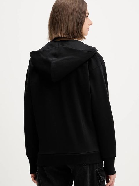 adidas bluza All SZN damska kolor czarny z kapturem gładka IX3809 - zdjęcie produktu nr 2