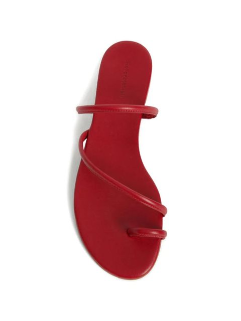Reformation Ludo open-toe strappy sandals - Red