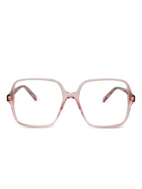 Gucci Eyewear square-frame glasses - Pink - zdjęcie produktu nr 1