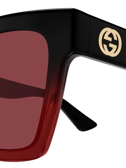Gucci Eyewear square-frame sunglasses - Black