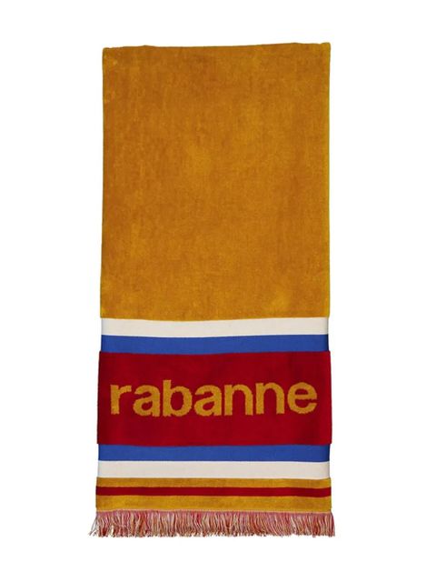 Rabanne striped beach towel - Orange - zdjęcie produktu nr 1
