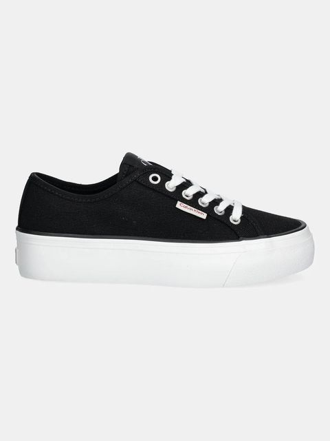 Calvin Klein Jeans tenisówki VULC FLATFORM CTN LOGO TAG - zdjęcie produktu nr 1