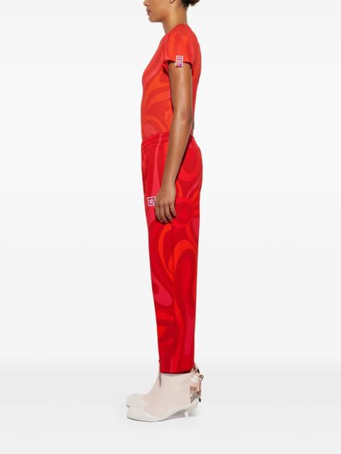 PUCCI fleece track pants - Red