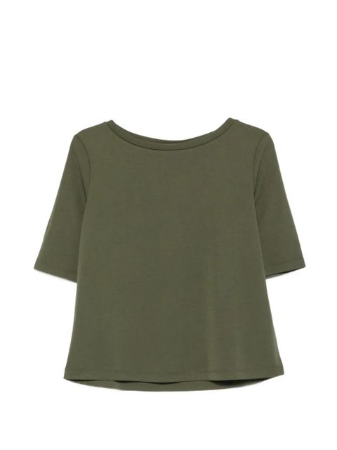 Max Mara boat-neck short-sleeve top - Green - zdjęcie produktu nr 1