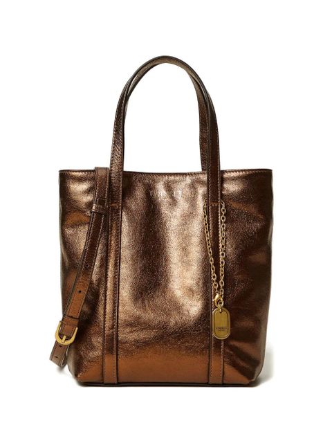 TWINSET detachable chain-detail tote bag - Brown - zdjęcie produktu nr 1
