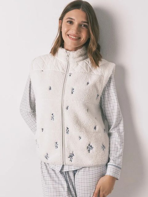 women'secret bluza damska kolor beżowy przejściowy 4682700 - zdjęcie produktu nr 1