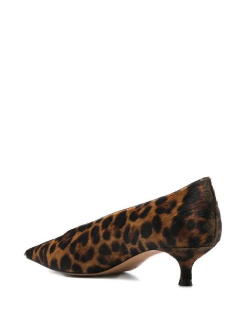 Le Monde Beryl 40mm Babouche pointed toe pumps - Brown - zdjęcie produktu nr 2