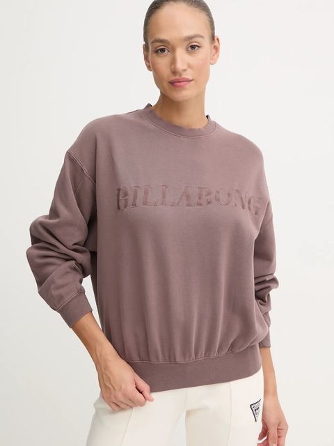 Billabong bluza Palmin damska kolor brązowy z aplikacją ABJFT00456 - zdjęcie produktu nr 1