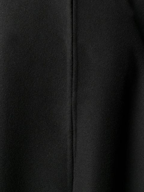 Valentino Garavani scalloped edge cape - Black