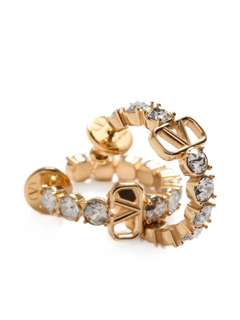 Valentino Garavani VLogo Signature drop earrings - Gold