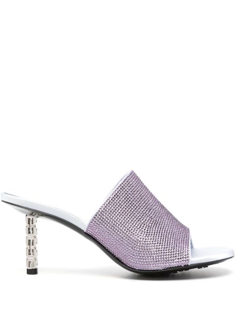 Givenchy G Cube embellished mules - Purple - zdjęcie produktu nr 1