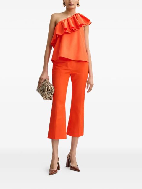 Essentiel Antwerp ruffled asymmetric blouse - Orange - zdjęcie produktu nr 2