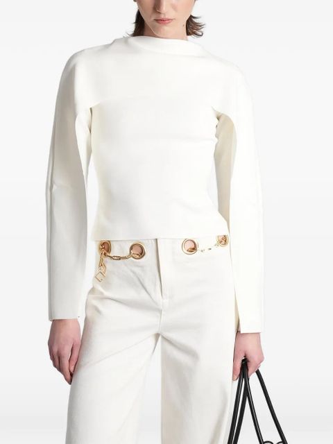 Cult Gaia Alka cape-sleeve blouse - White - zdjęcie produktu nr 1