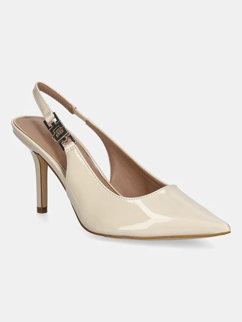 Guess szpilki NASSHA5 kolor beżowy FLTNS5 PAF05 - zdjęcie produktu nr 1