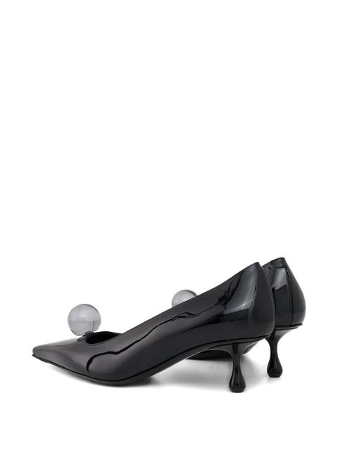 Jimmy Choo 50mm Orb pointed pumps - Black