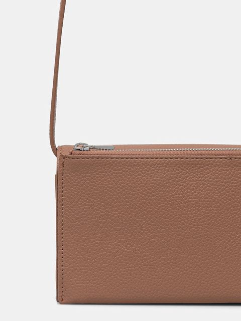 Dkny portfel damski kolor brązowy R445AH95