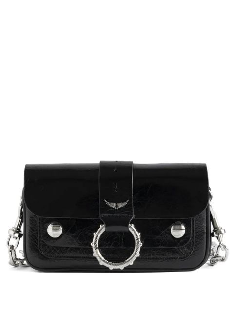 Zadig&Voltaire mini Kate ring-detail chain-strap bag - Black - zdjęcie produktu nr 1