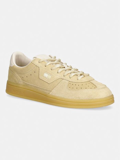 Tommy Jeans MU THE GREENWICH EDGE SUEDE sneakersy damskie zamszowe - zdjęcie produktu nr 1