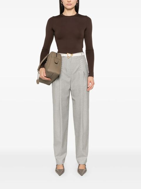 FENDI micro check trousers - Black - zdjęcie produktu nr 2