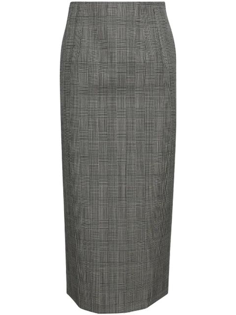 WARDROBE.NYC Contour midi skirt - Grey - zdjęcie produktu nr 1