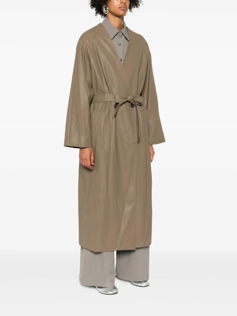 Eleh belted coat - Brown - zdjęcie produktu nr 2