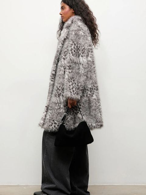 Answear.LAB płaszcz kolor szary - zdjęcie produktu nr 1