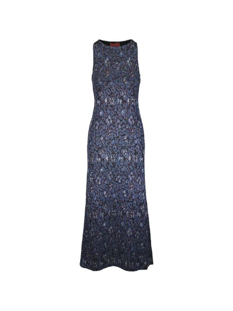Missoni floral sleeveless dress - Blue - zdjęcie produktu nr 1