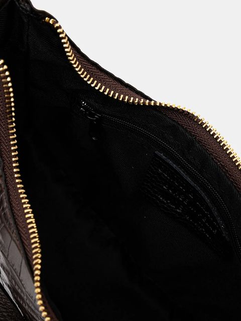 Answear.LAB torebka skórzana kolor brązowy